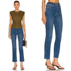 FRAME Le Sylvie Slender Straight Jeans